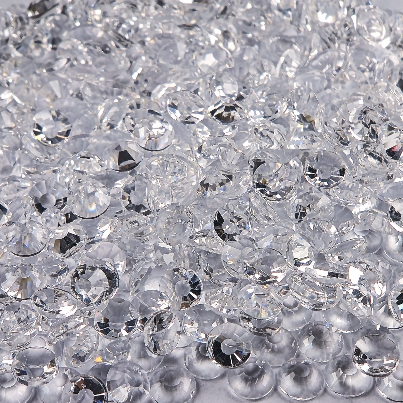 genie crystal transparent rhinestones flat back